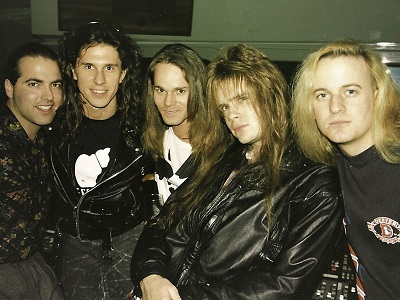 Backstage.